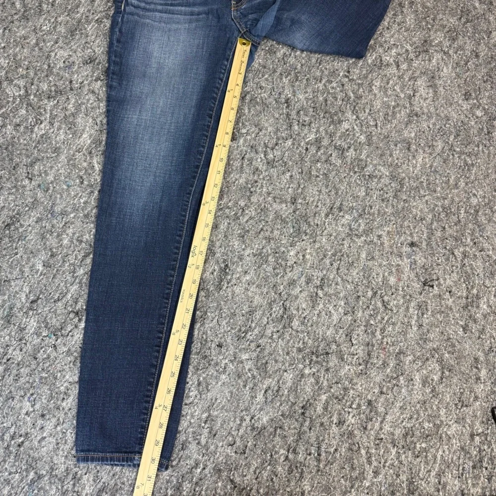 American Eagle Super Stretch Jegging Jeans Dark Wash Blue Low Rise Womens 10 Reg